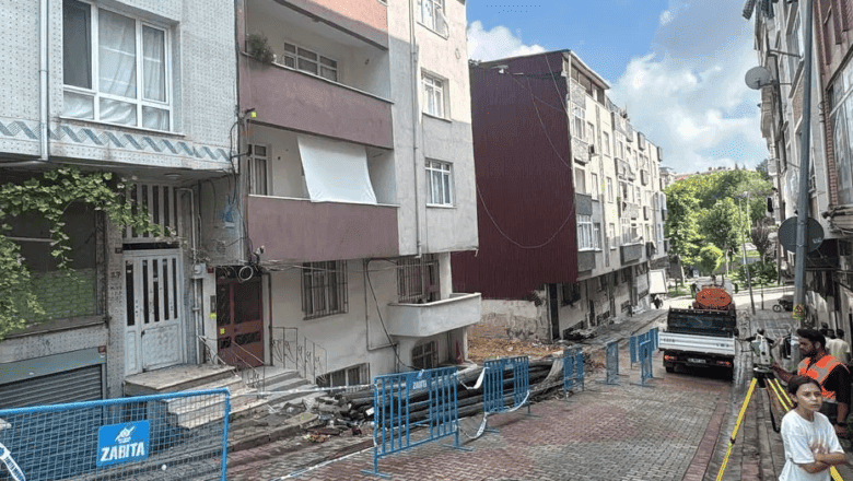 Sultangazi temel kazısı