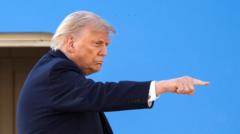 Trump Uçak Değişikliği