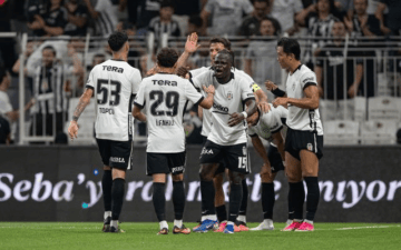 Beşiktaş galibiyetiyle