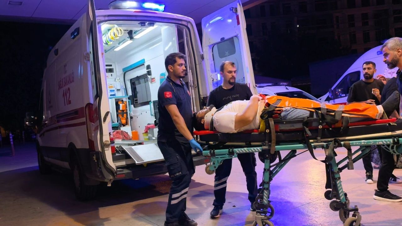 Inegöl otomobil motosiklet çarpışması