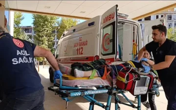 otomobil bisiklet çarpışması